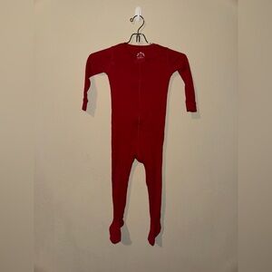 Primary 2T Red Footie Pajama